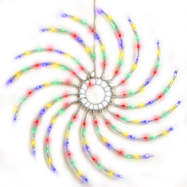Jingle Jollys Christmas Motif Lights LED Spinner Light Waterproof Colourful Deals499