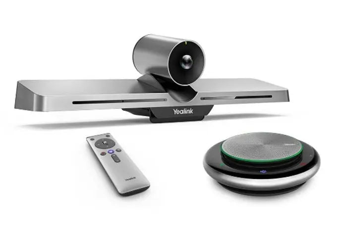 YEALINK VC210 Microsoft TEAMS Edition, Smart Video Collaboration Bar For Small & Huddle Rooms, inc CP900 Speakerphone, 12 Months Warranty YEALINK