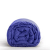 DreamZ 198x122cm Cotton Anti Anxiety Weighted Blanket Cover Protector Blue DreamZ