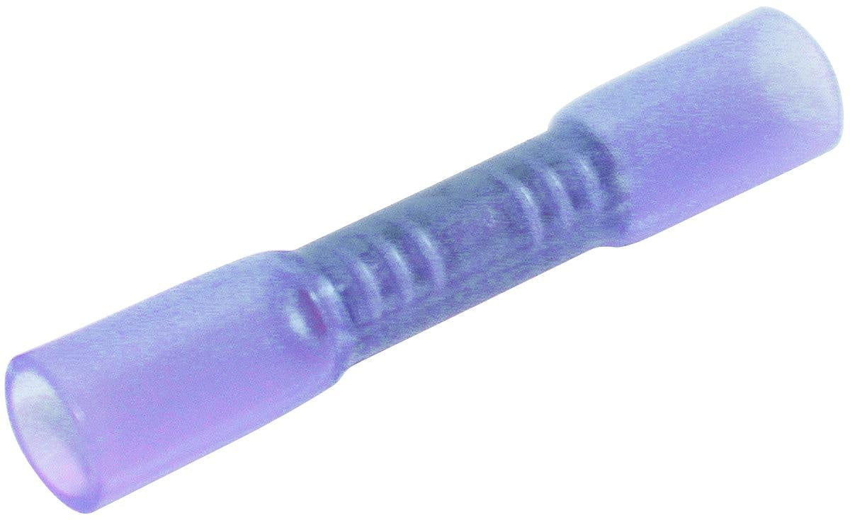 Heat Shrinkable Waterproof Pre-Insulated Blue Double Grip Butt Splices 1.5M² - 2.5mm² - 100 Pack Deals499