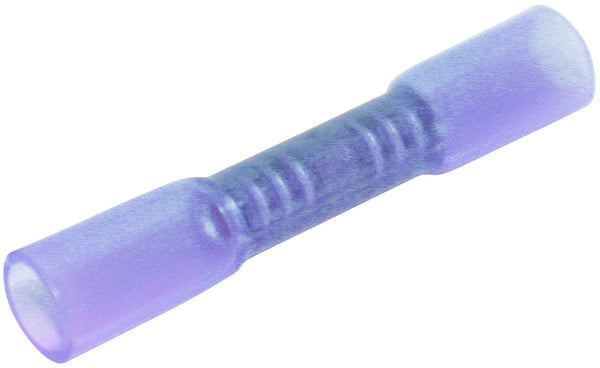 Heat Shrinkable Waterproof Pre-Insulated Blue Double Grip Butt Splices 1.5M² - 2.5mm² - 100 Pack Deals499