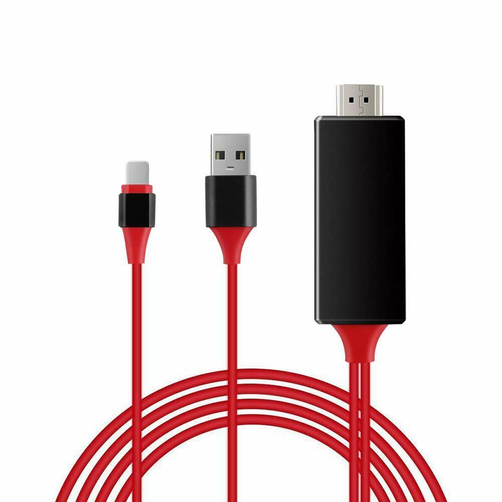 Lightning To HDTV HDMI AV TV Adapter Video Output 2M Cable Deals499