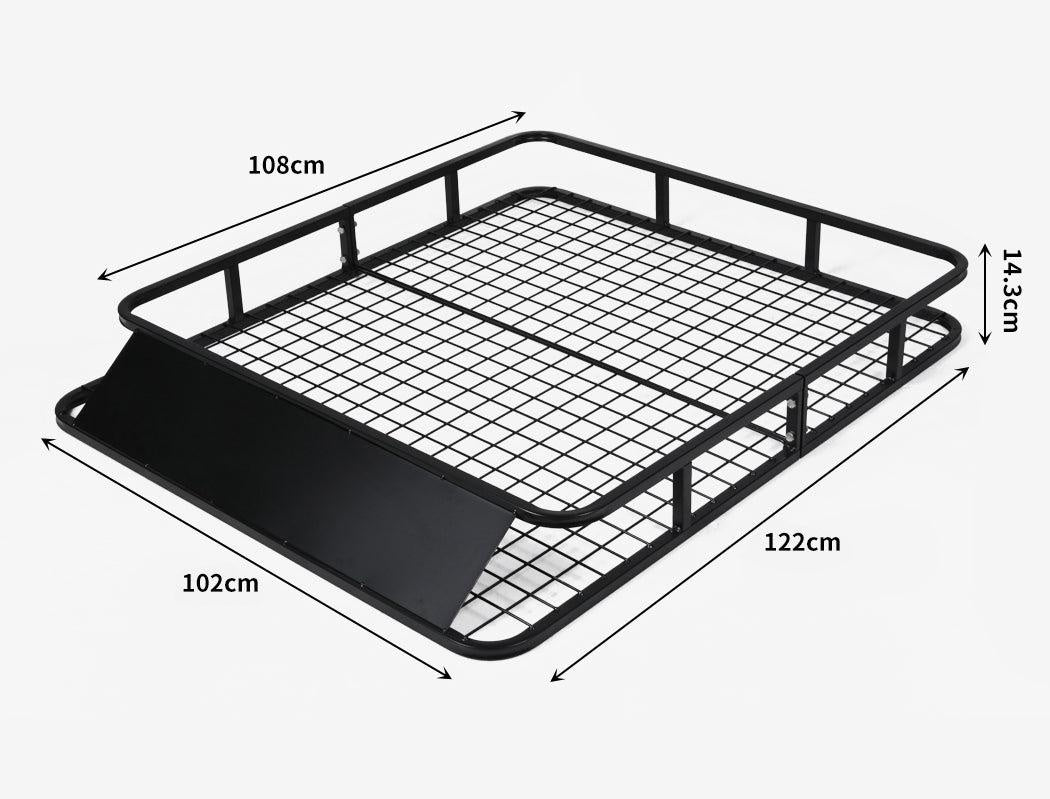 Universal Roof Rack Basket Heavy duty Steel Luggage Carrier Cage Vehicle Cargo Deals499