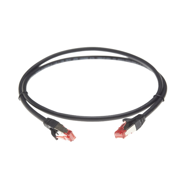 30m Cat 6A S/FTP LSZH Ethernet Network Cable. Black Deals499
