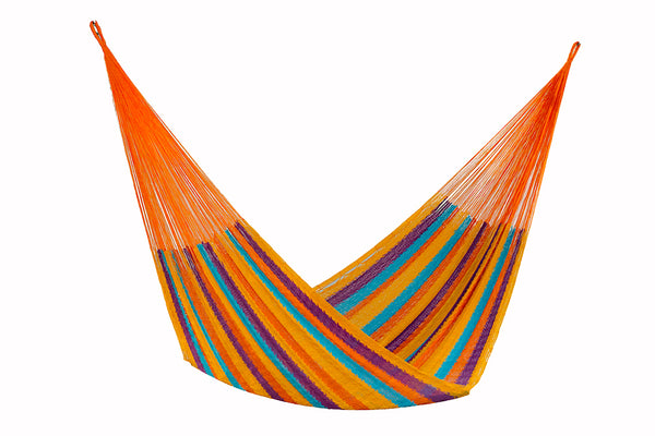 Mayan Legacy Queen Size Cotton Mexican Hammock in Alegra Colour Deals499