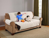 Sofa Cover Couch Covers Protector Slipcovers 3 Seater Reversible Brown/Beige Deals499
