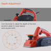 Traderight 710W Electric Wood Planer Door Plane Hand Held Woodworking Blade Only Deals499