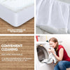 DreamZ Fitted Waterproof Bed Mattress Protectors Covers Single Deals499