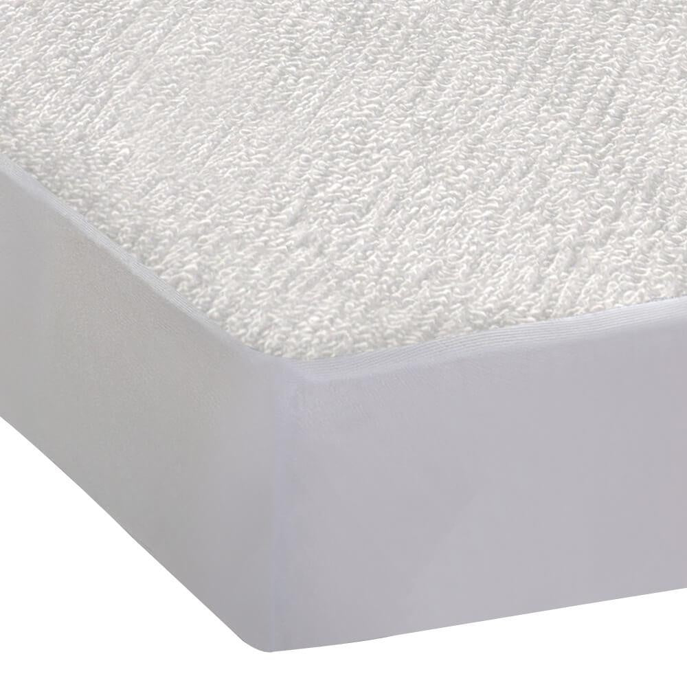DreamZ Fitted Waterproof Mattress Protector with Bamboo Fibre Cover King Single Deals499