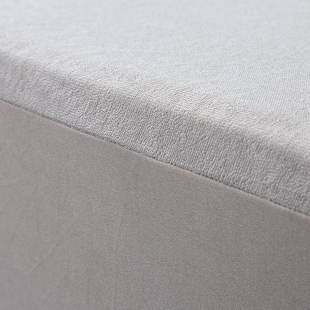 DreamZ Mattress Protector Fitted Sheet Cover Waterproof Cotton Fibre King Deals499