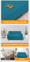 DreamZ Couch Stretch Sofa Lounge Cover Protector Slipcover 2 Seater Green Deals499