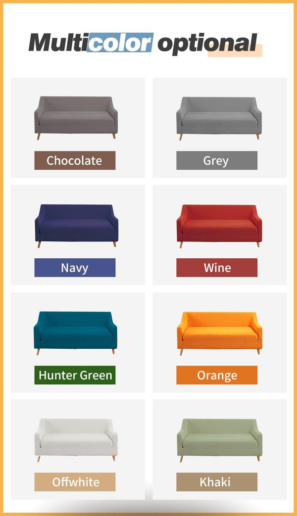 DreamZ Couch Stretch Sofa Lounge Cover Protector Slipcover 2 Seater Khaki Deals499