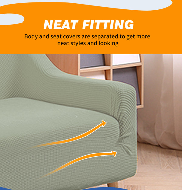 DreamZ Couch Stretch Sofa Lounge Cover Protector Slipcover 2 Seater Khaki Deals499