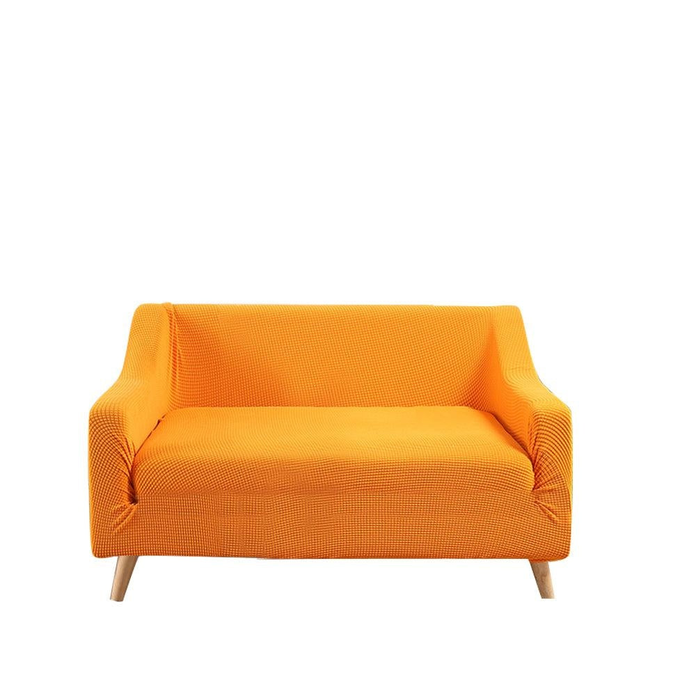DreamZ Couch Stretch Sofa Lounge Cover Protector Slipcover 2 Seater Orange Deals499
