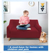 DreamZ Couch Stretch Sofa Lounge Cover Protector Slipcover 2 Seater Wine Deals499