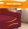 DreamZ Couch Stretch Sofa Lounge Cover Protector Slipcover 2 Seater Wine Deals499
