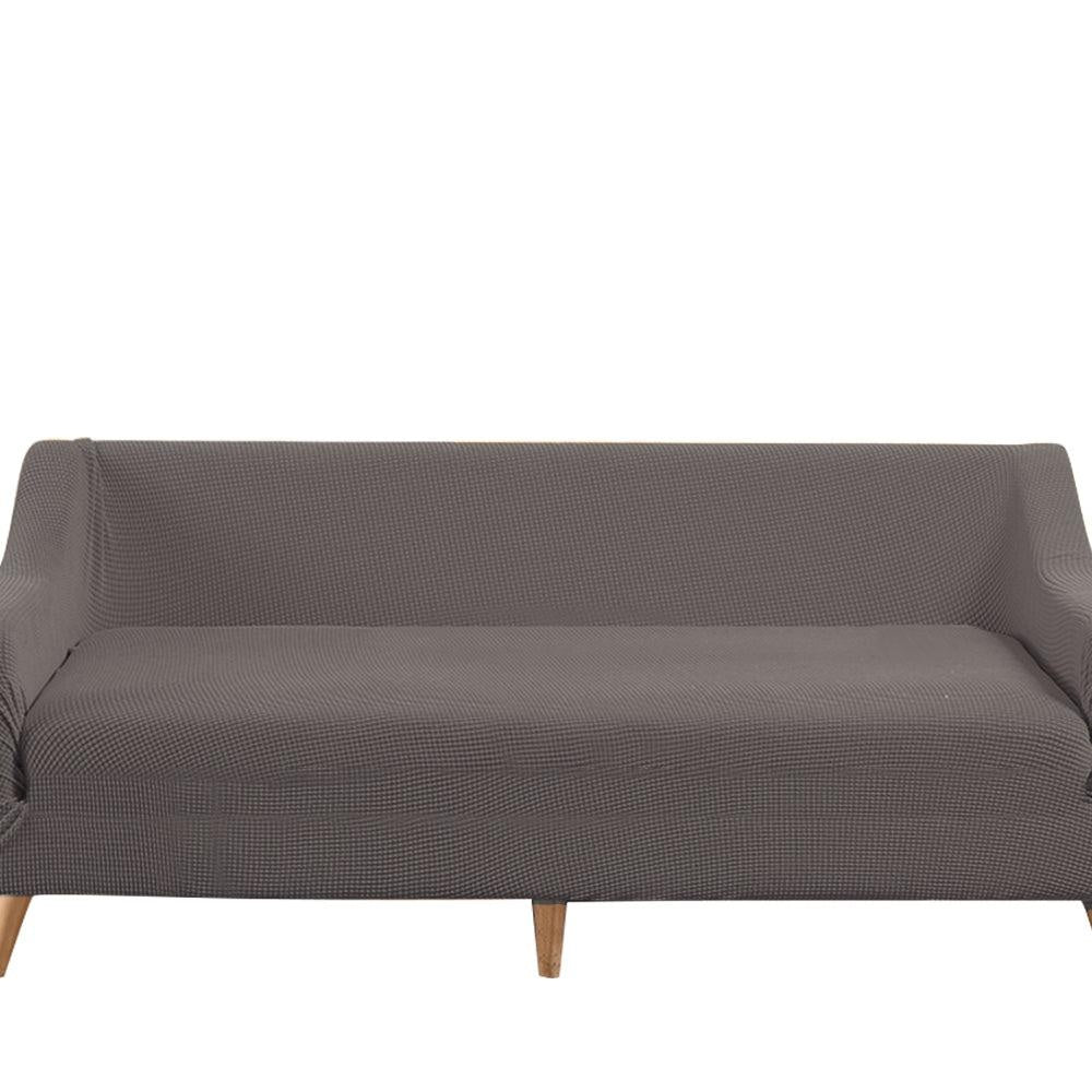DreamZ Couch Stretch Sofa Lounge Cover Protector Slipcover 4 Seater Chocolate Deals499
