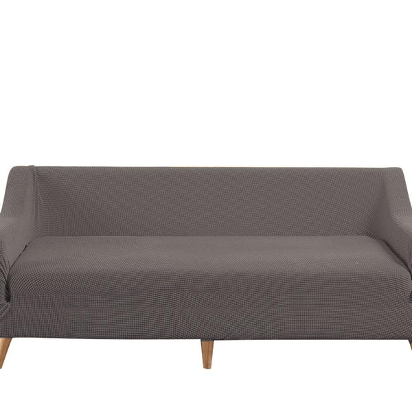 DreamZ Couch Stretch Sofa Lounge Cover Protector Slipcover 4 Seater Chocolate Deals499