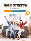 DreamZ Couch Stretch Sofa Lounge Cover Protector Slipcover 4 Seater Chocolate Deals499