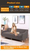 DreamZ Couch Stretch Sofa Lounge Cover Protector Slipcover 4 Seater Chocolate Deals499