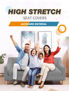 DreamZ Couch Stretch Sofa Lounge Cover Protector Slipcover 4 Seater Grey Deals499