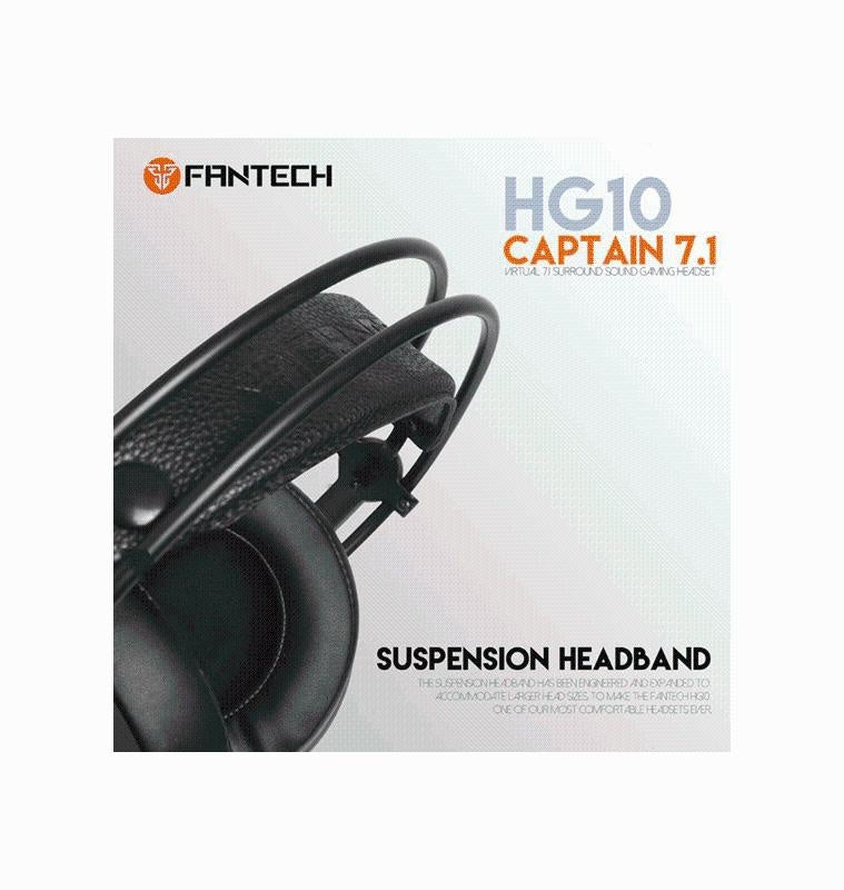 HG11 CAPTAIN 7.1 Surround Sound USB Gaming Headphone Headset Headband With Adjustbale Bass Noise Isolating Deals499