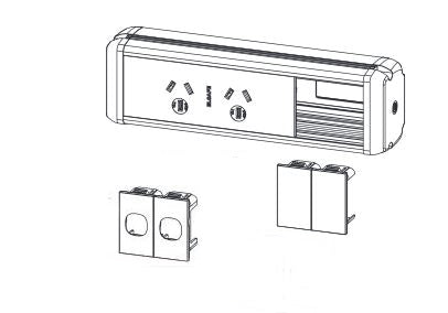 OE Elsafe: Phoenix 35 - 2 x GPO with Desktop Clamp Bracket Deals499