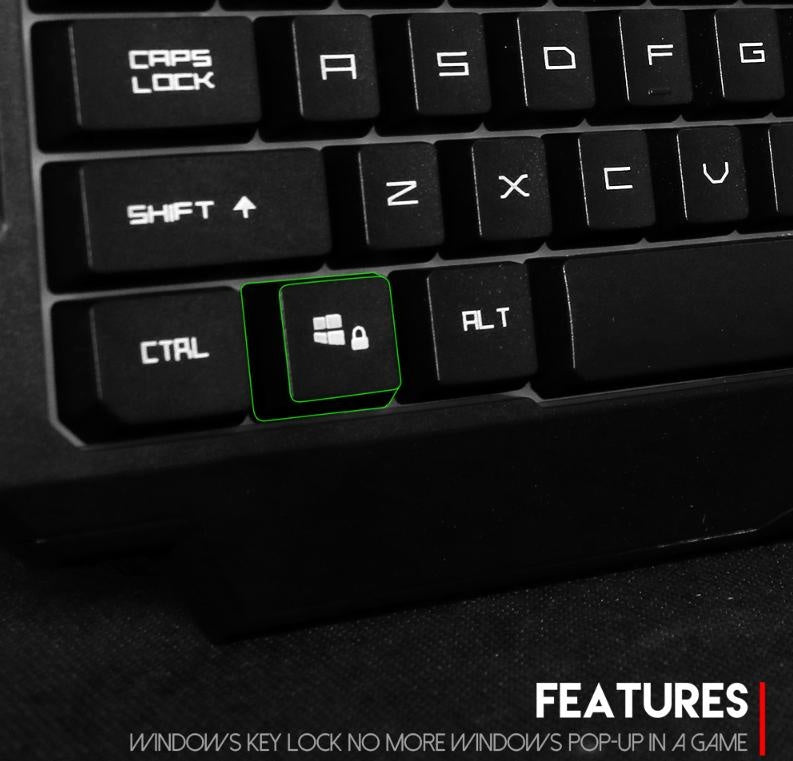 Fantech Wired Keyboard K511 Hunter Pro 104 Keys Gaming Keyboard Deals499