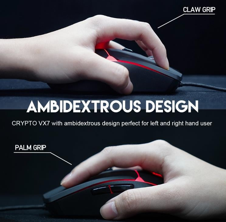 FANTECH VX7 CRYPTO wired macro gaming mouse Deals499