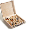 Essential Oil Storage Box Wooden 85 Slots Aromatherapy Container Organiser Case Deals499