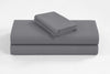 Elan Linen 1200TC Organic Cotton Single Grey Bed Sheet Set Deals499