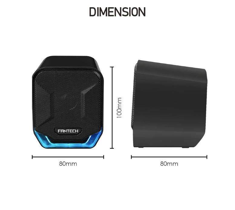 GS202 RGB LED Speakers Surround Sound for FPS CS Deals499