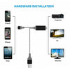 Lightning To HDTV HDMI AV TV Adapter Video Output 2M Cable Black Deals499