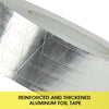 Reinforced Aluminium Foil Tape Insulation Heating Duct Silver 50mm x 50M Deals499
