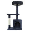 i.Pet Cat Tree Scratching Post Scratcher Tower Condo House Grey 94cm Deals499