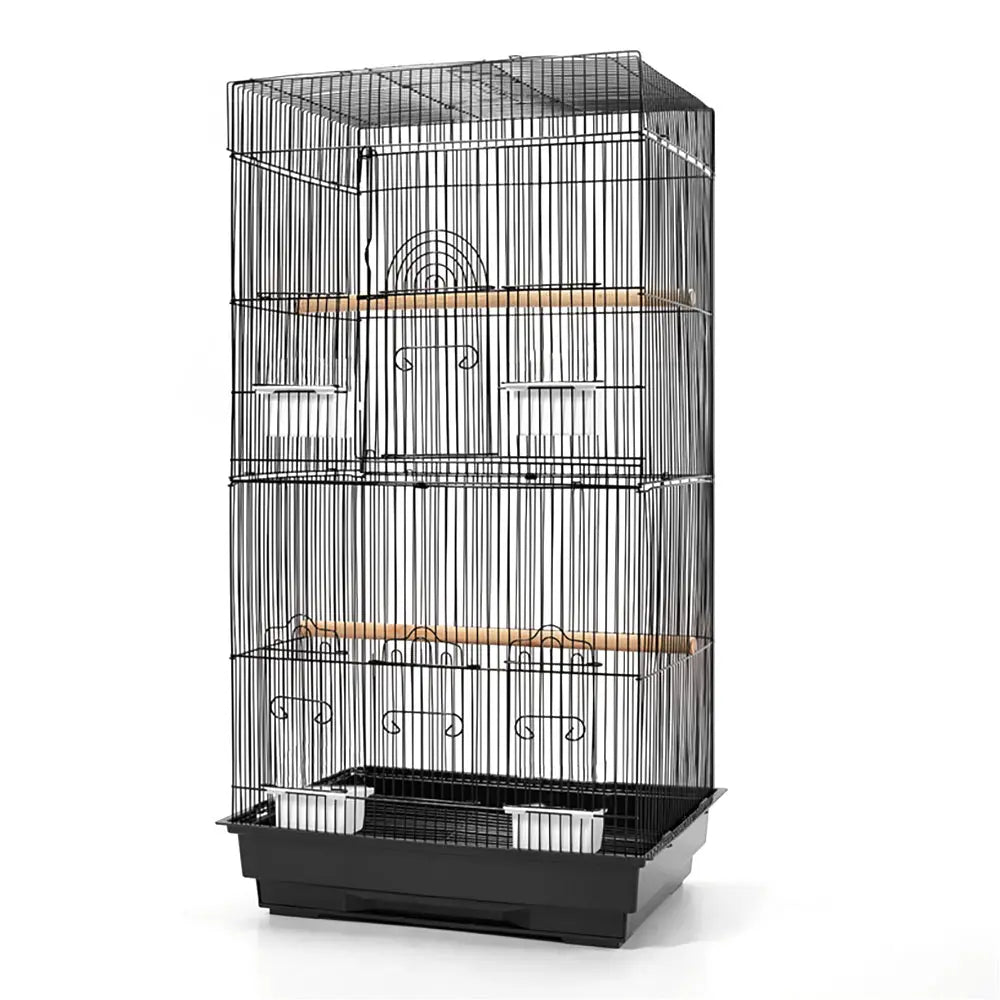 i.Pet Medium Bird Cage with Perch - Black Deals499