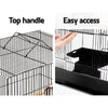 i.Pet Medium Bird Cage with Perch - Black Deals499