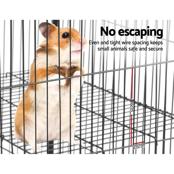 i.Pet Rabbit Cage Bird Ferret Parrot Aviary Cat Hamster 4 Level 142cm Deals499
