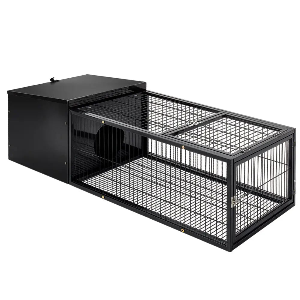 i.Pet Rabbit Cage Hutch Cages Indoor Outdoor Hamster Enclosure Pet Metal Carrier 122CM Length Deals499