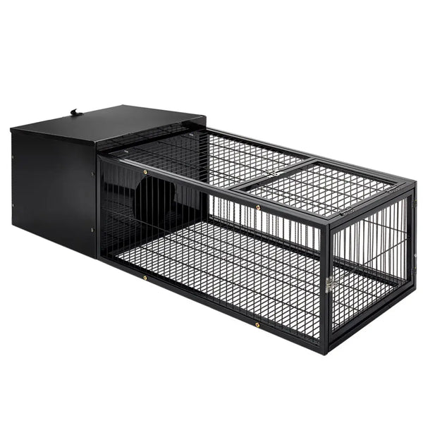 i.Pet Rabbit Cage Hutch Cages Indoor Outdoor Hamster Enclosure Pet Metal Carrier 122CM Length Deals499
