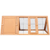 i.Pet Rabbit Hutch Wooden Chicken Coop Pet Hutch 119cm x 51cm x 44cm Deals499