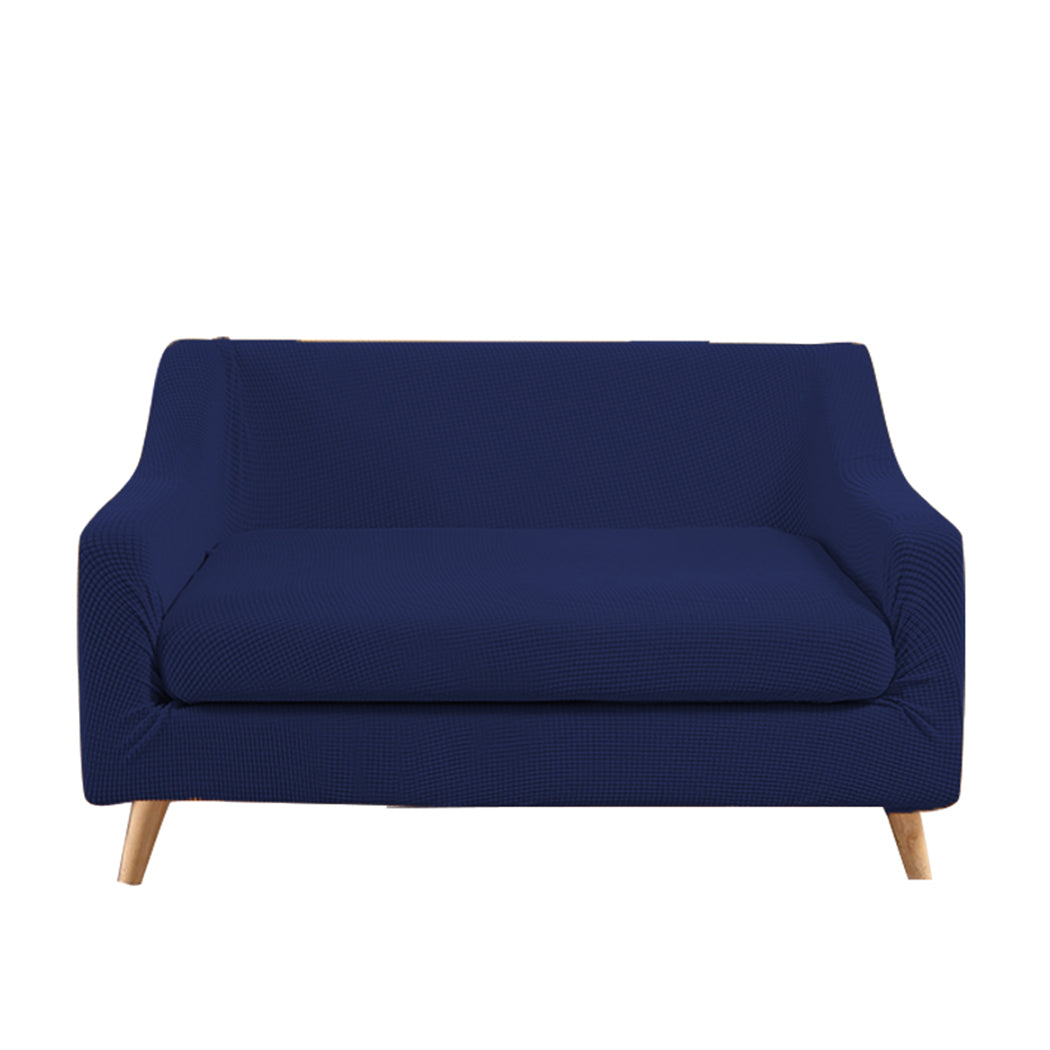 DreamZ Couch Sofa Seat Covers Stretch Protectors Slipcovers 2 Seater Navy Deals499