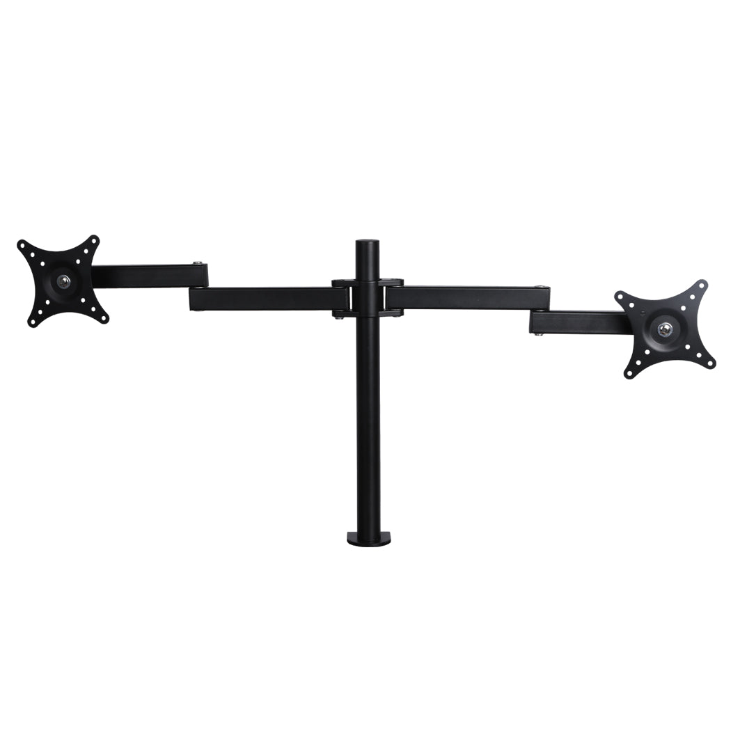 Dual HD LED Desk Mount Monitor Stand 2 Arm Display Bracket LCD Screen TV Holder Deals499