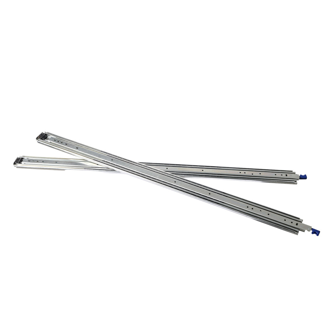 220kg Drawer Slides Locking 1524mm Heavy Duty Full Extension Ball Bearing Deals499
