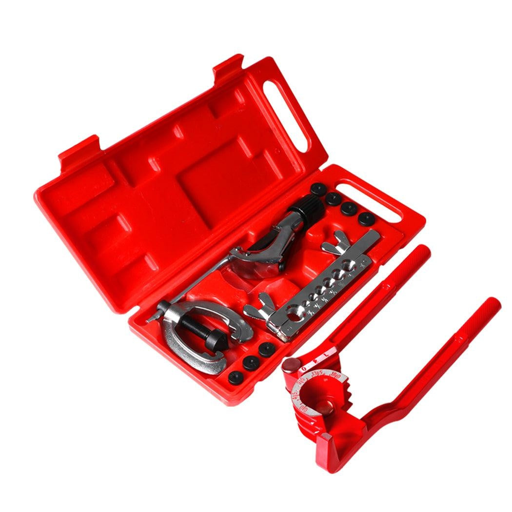 13pcs Flaring Tool Refrigeration Eccentric Cone Copper Pipe Cutter Pipe Bender Deals499