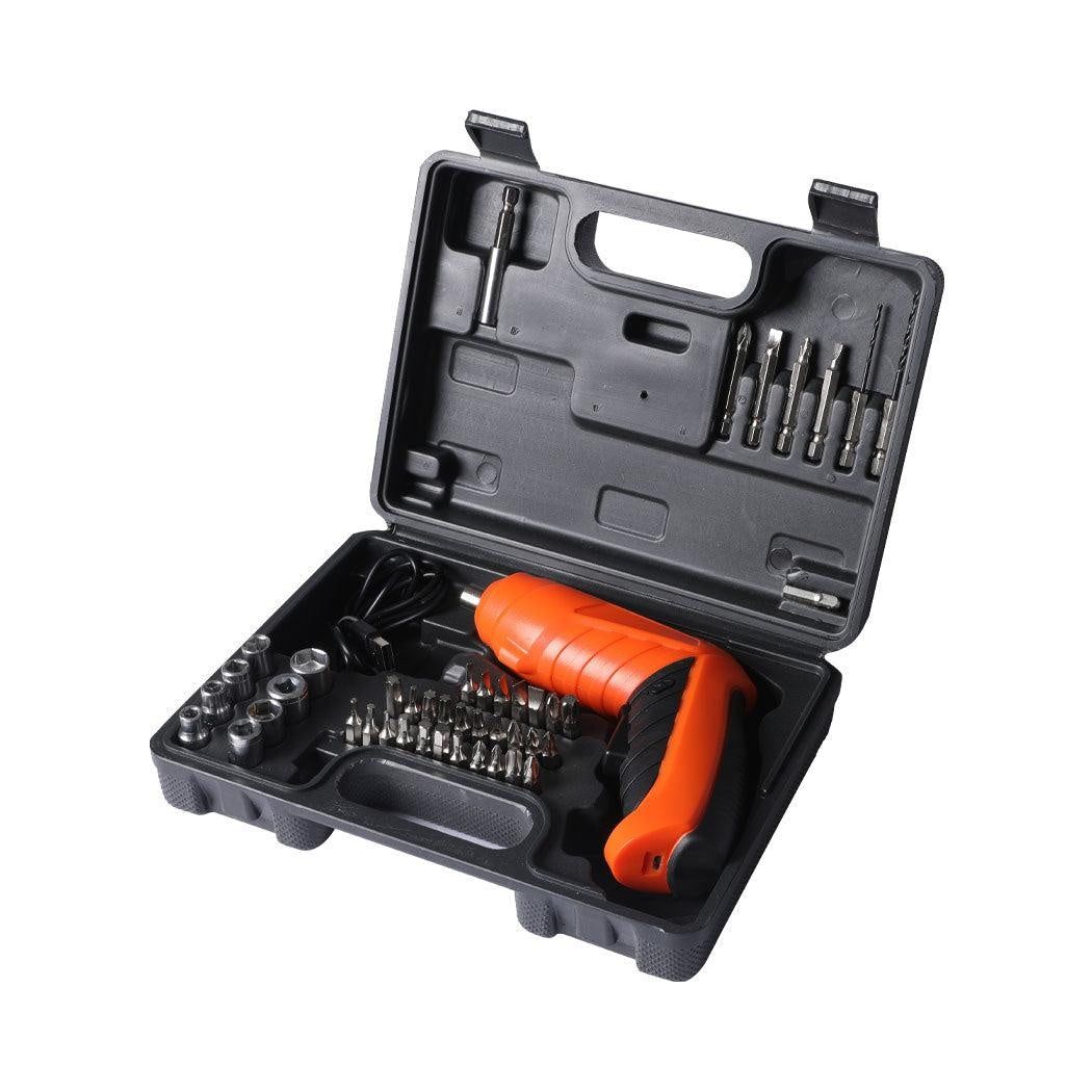 Cordless Screwdriver Electric Tool Set Magnetic Screw Driver Precision Bit USB Deals499