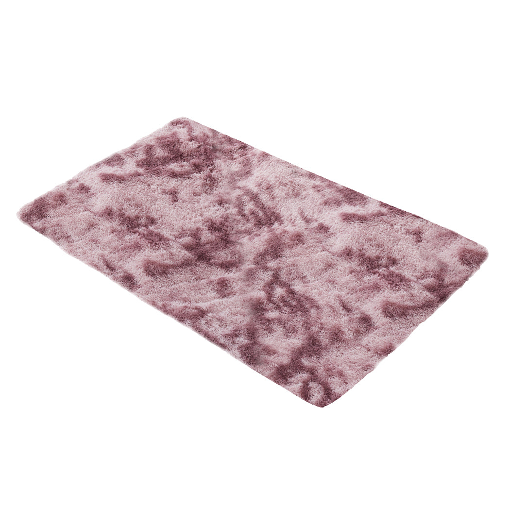 Floor Rug Shaggy Rugs Soft Large Carpet Area Tie-dyed Noon TO Dust 140x200cm Deals499