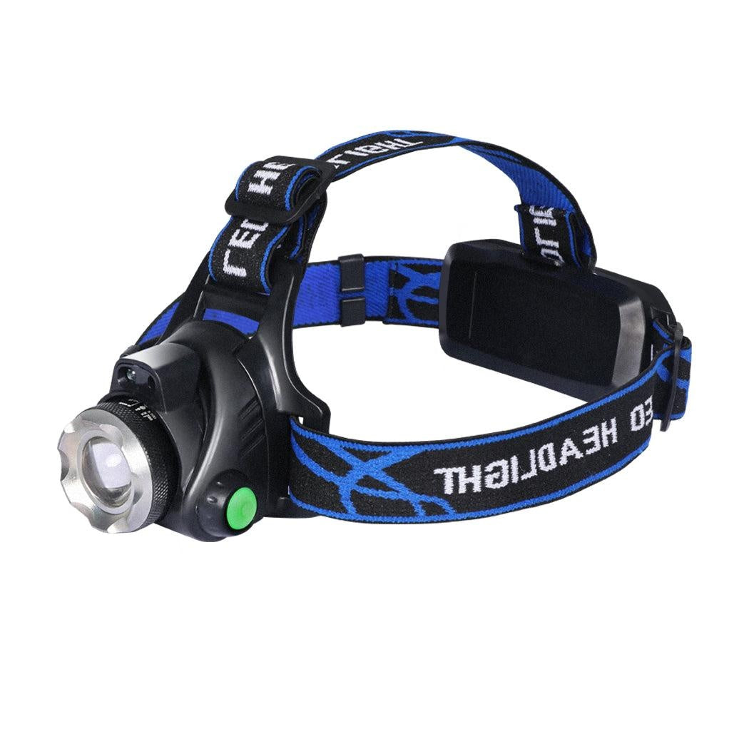 3x 500LM LED Headlamp Headlight Flashlight Head Torch Rechargeable CREE XML T6 Deals499
