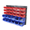30 Bins Garage Workshop Wall Mounted Tool Box Small Parts Storage Organiser Rack Deals499