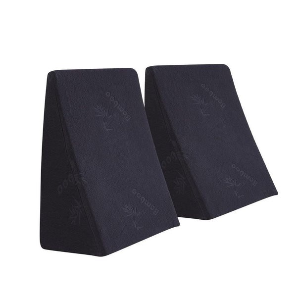 Cool Gel Memory Foam Bed Wedge Pillow Cushion Neck Back Support Sleep with Cover Deals499